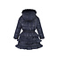 Le Chic winter winterjas meisjes - navy blauw - Blight - ruffle