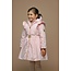 Le Chic winter winterjas meisjes - roze - Beth - riem