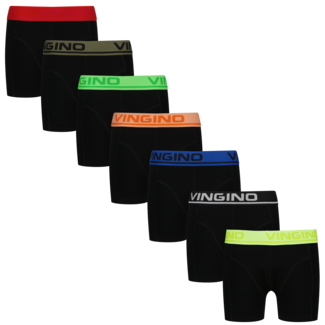Vingino winter ondergoed jongens - zwart - Boys-boxer-7pack