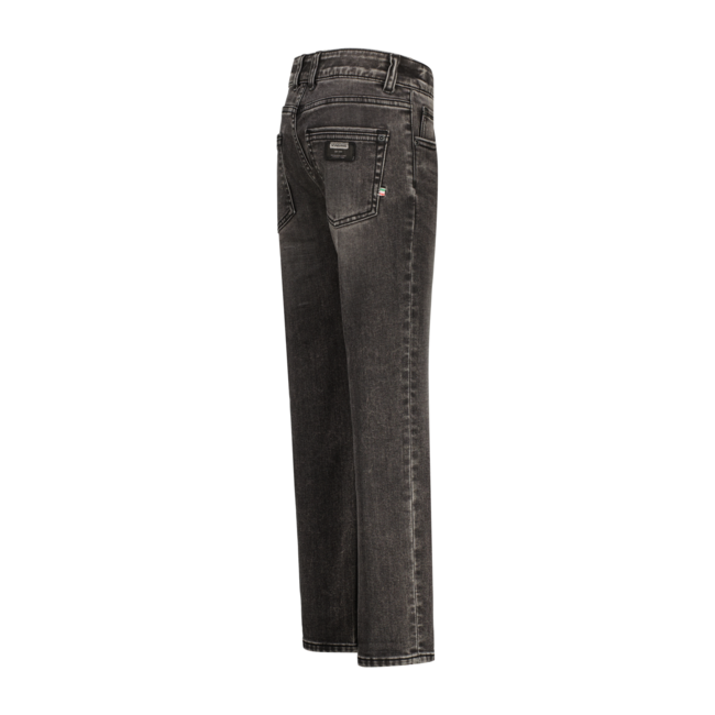 Vingino winter jeansbroek jongens - donker grijs - Paolo - straight fit