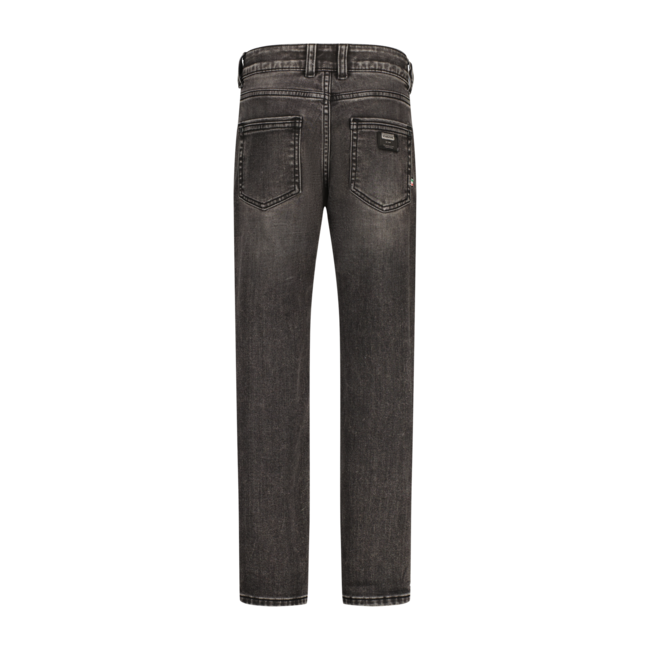 Vingino winter jeansbroek jongens - donker grijs - Paolo - straight fit