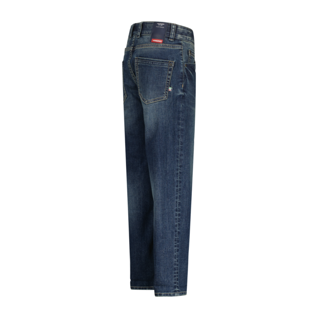 Vingino winter jeansbroek jongens - blauw - Cabiano - loose fit