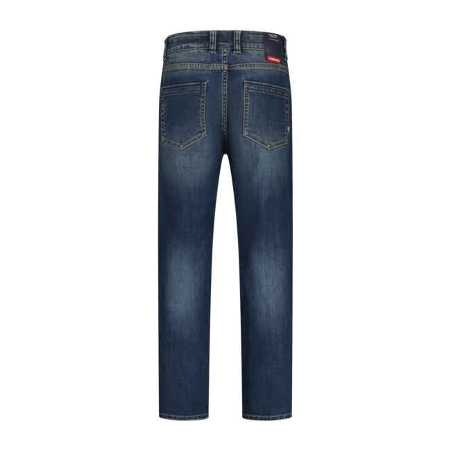 Vingino winter jeansbroek jongens - blauw - Cabiano - loose fit