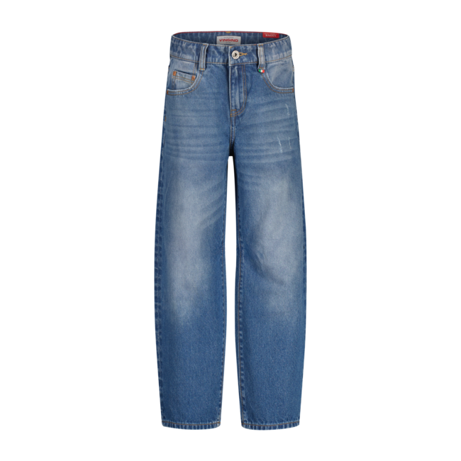 Vingino winter jeansbroek jongens - blauw - Kent - baggy fit