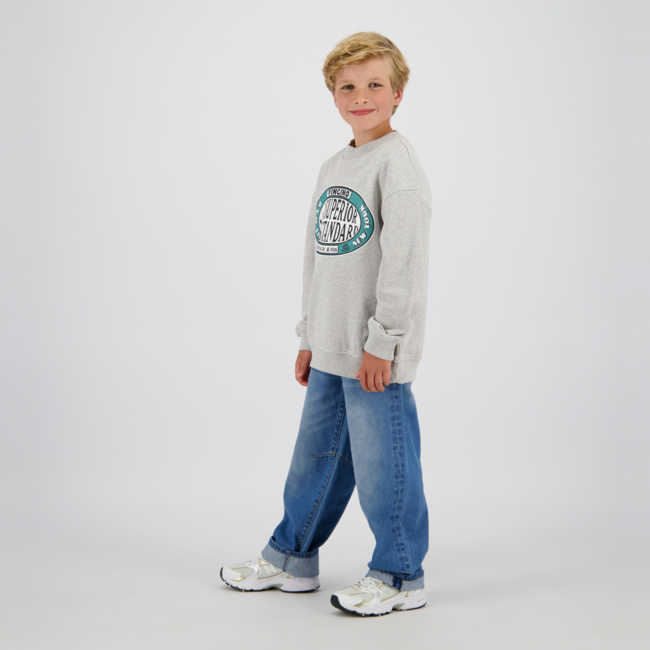 Vingino winter jeansbroek jongens - blauw - Kent - baggy fit