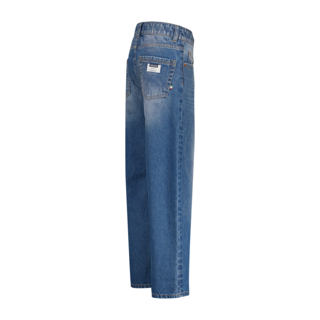 Vingino winter jeansbroek jongens - blauw - Kent - baggy fit