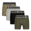 Vingino winter ondergoed jongens - groen - Graphic 4-pack - classic boxer