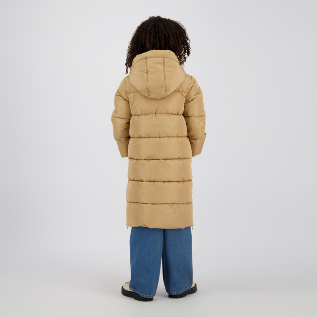 Vingino winter jas meisjes - zand - Taire - lang