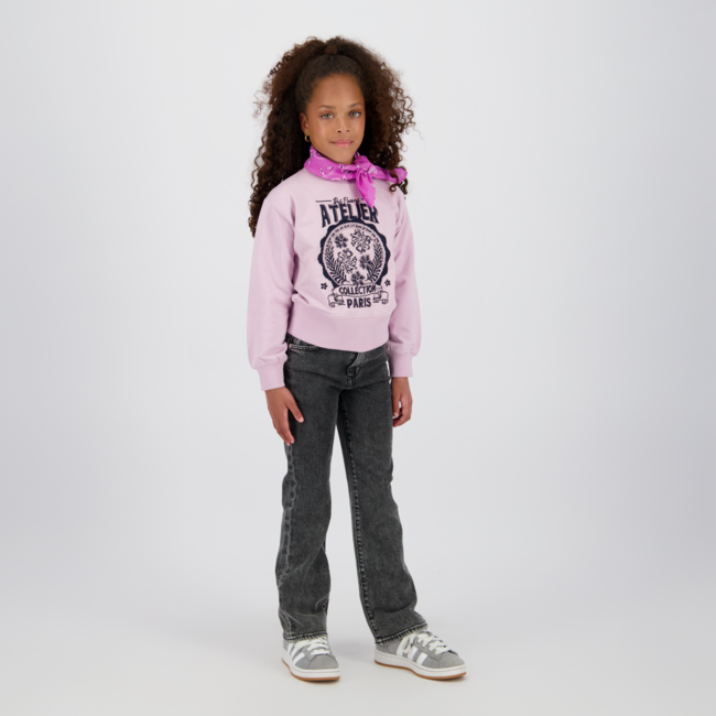 Vingino winter sweater meisjes - paars - Nydra - comfort fit