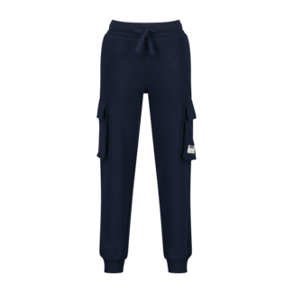 Vingino winter broek meisjes - donker blauw - Basic sweat cargo - comfort fit