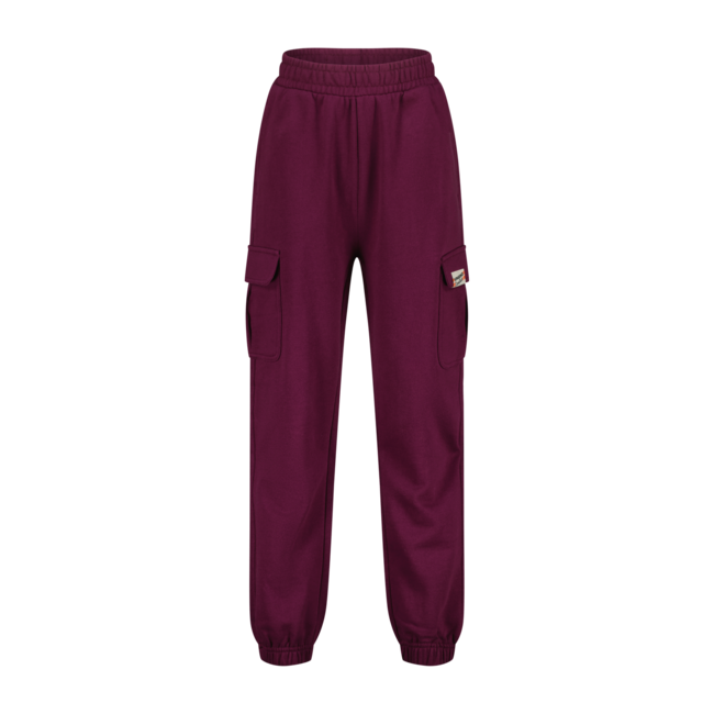 Vingino winter broek meisjes - paars - Basic sweat cargo - comfort fit
