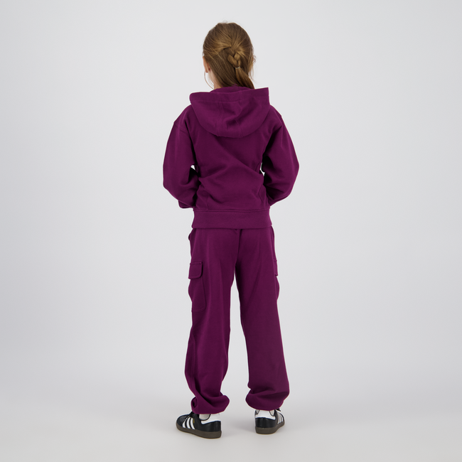 Vingino winter broek meisjes - paars - Basic sweat cargo - comfort fit