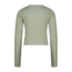 Vingino winter top meisjes - groen - Basic crop longsleeve - rib