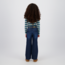 Vingino winter top meisjes - groen - Basic crop top - rib, strepen