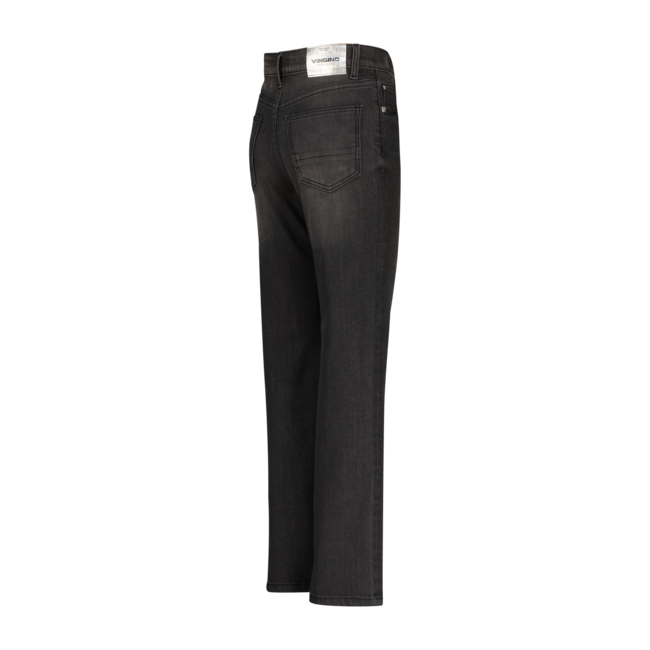 Vingino winter jeansbroek meisjes - zwart - Cristie - straight fit