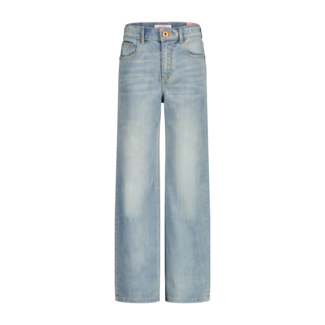 Vingino winter jeansbroek meisjes - blauw - Coco - wide leg fit