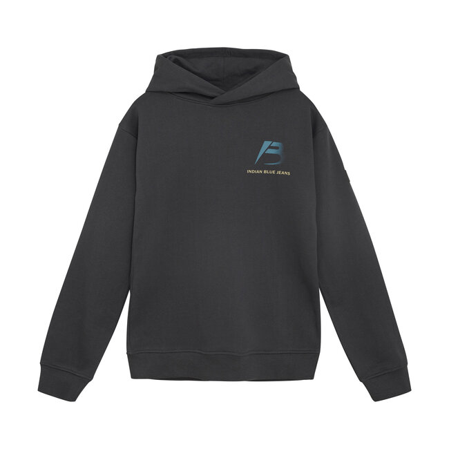 Indian Blue Jeans Winter hoodie jongens - grijs - oversized/discover