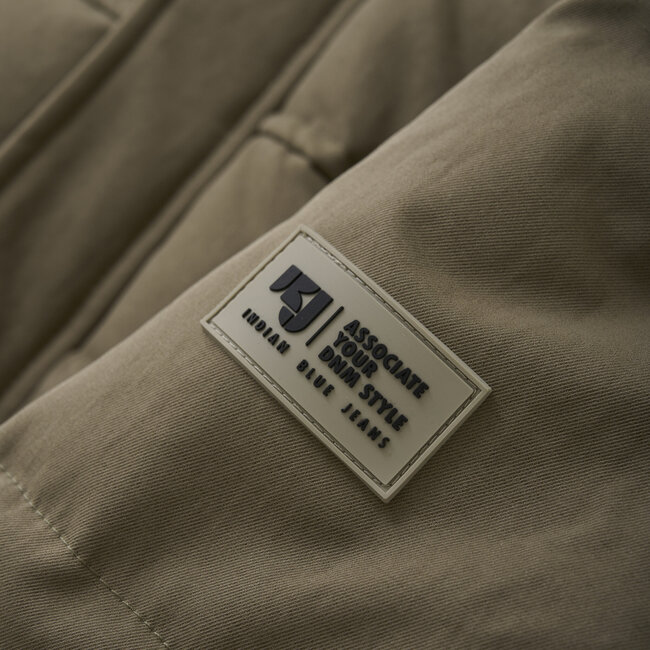 Indian Blue Jeans Winter winterjas jongens - bruin - puffer