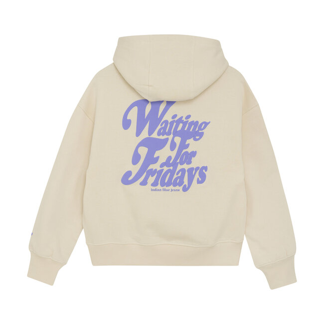 Indian Blue Jeans Winter hoodie meisjes - zand