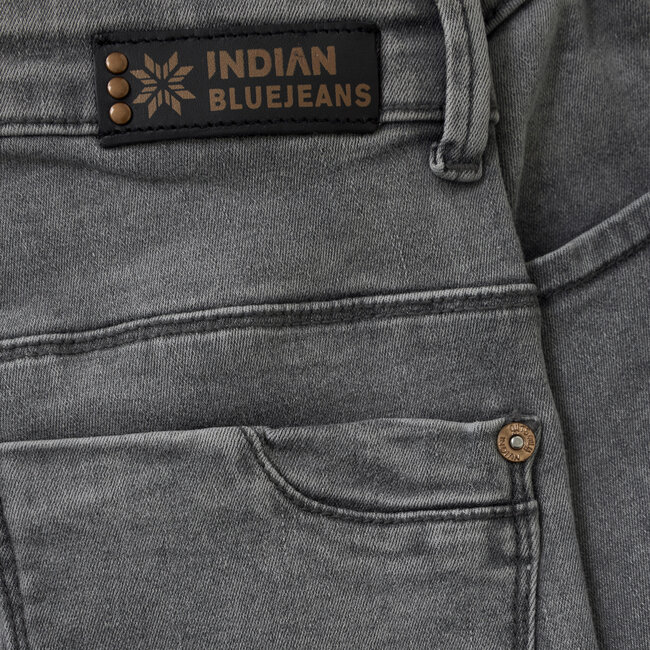 Indian Blue Jeans Winter jeansbroek meisjes - grijs - wide fit