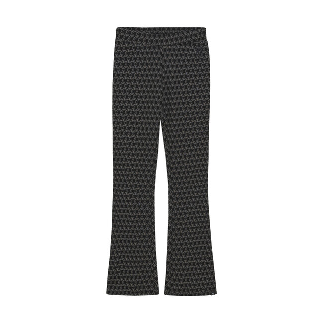 Indian Blue Jeans Winter flare broek meisjes - zwart - fancy