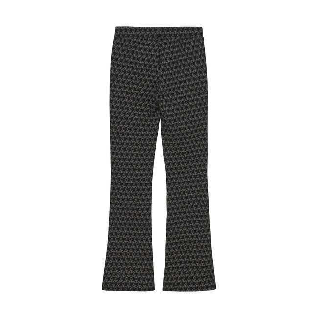 Indian Blue Jeans Winter flare broek meisjes - zwart - fancy