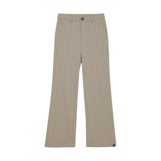 Indian Blue Jeans Winter broek meisjes - zand - wide leg/krijtstreep