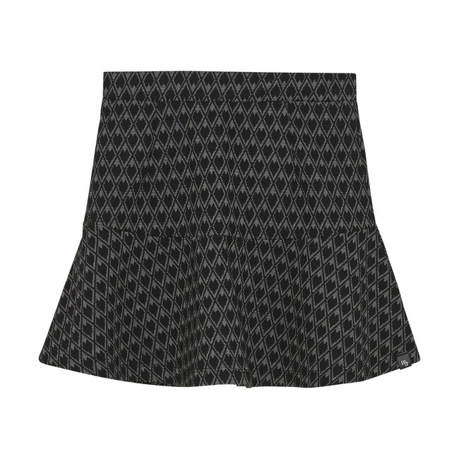 Indian Blue Jeans Winter rok meisjes - zwart - fancy