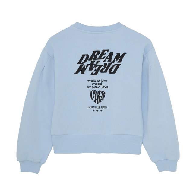 Indian Blue Jeans Winter sweater meisjes - blauw - geborduurd