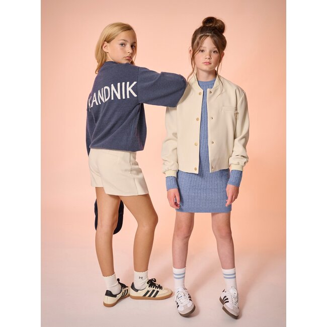 Nik&Nik winter skort meisjes - zand - Eliza