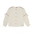 Daily7 winter t-shirt meisjes - wit - longsleeve/ruffle
