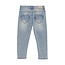 Daily7 winter jeansbroek meisjes - blauw - mom fit/harten zak