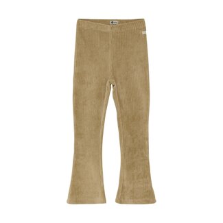 Daily7 winter flare broek meisjes - zand - velvet