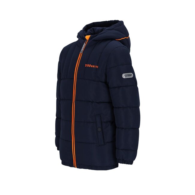 Tygo & Vito winter winterjas jongens - navy blauw - Jix