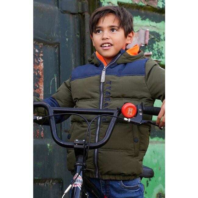 Tygo & Vito winter winterjas jongens - groen - Joe