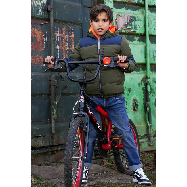 Tygo & Vito winter winterjas jongens - groen - Joe