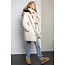 NoBell winter winterjas meisjes - beige - Belvine - lang, capuhon