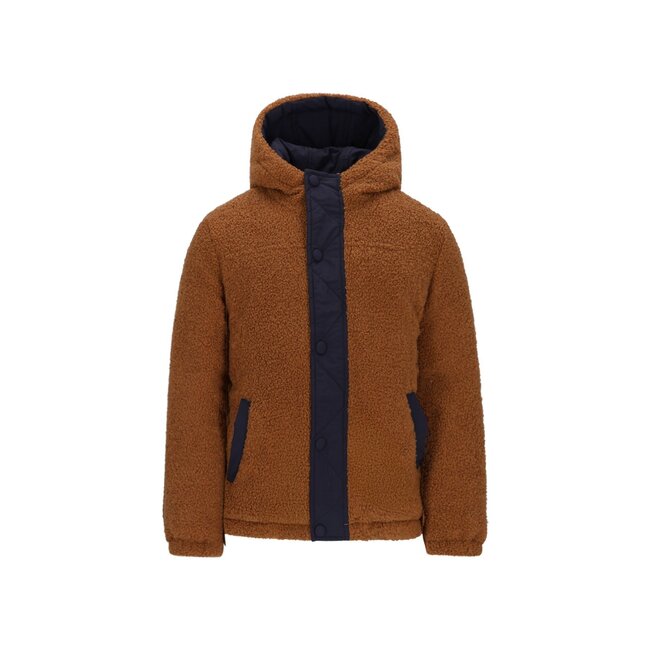 Like Flo winter winterjas jongens - navy blauw - Albon - omkeerbaar, capuchon