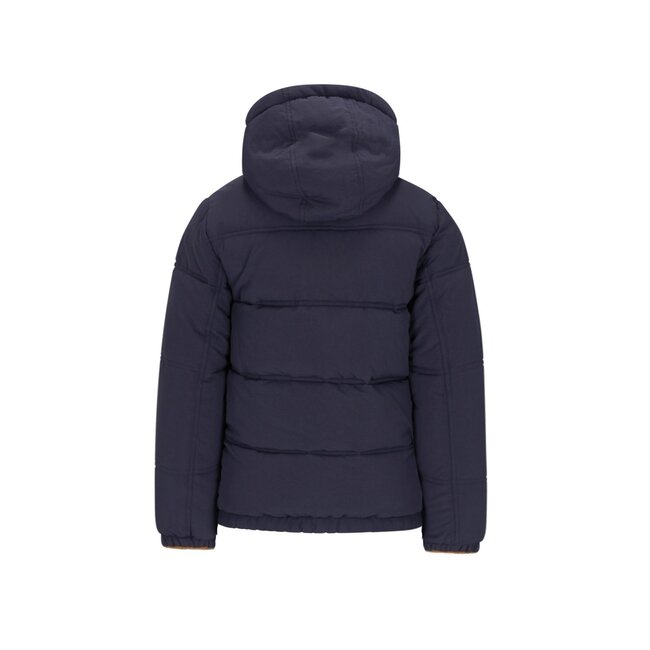 Like Flo winter winterjas jongens - navy blauw - Albon - omkeerbaar, capuchon