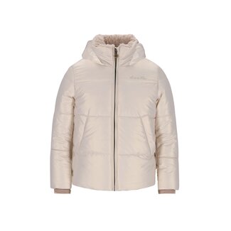 Like Flo winter winterjas meisjes - goud - Aelin - kort, capuchon, metallic