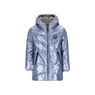 Like Flo winter winterjas meisjes - blauw - Abbi - gewatteerd, capuchon