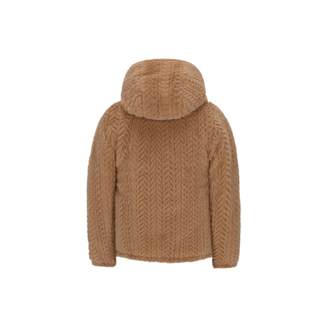 Like Flo winter winterjas meisjes - blauw - Aimee - kort, omkeerbaar, capuchon