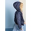 NoNo winter bomberjack meisjes - navy blauw - Bomby - omkeerbaar, capuchon