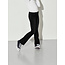 Kids ONLY winter jeansbroek meisjes - zwart - KogRoyal - flared fit