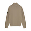 Rellix winter sweater jongens - bruin - rits, gebreid