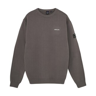 Rellix winter sweater jongens - grijs - loose fit, gebreid
