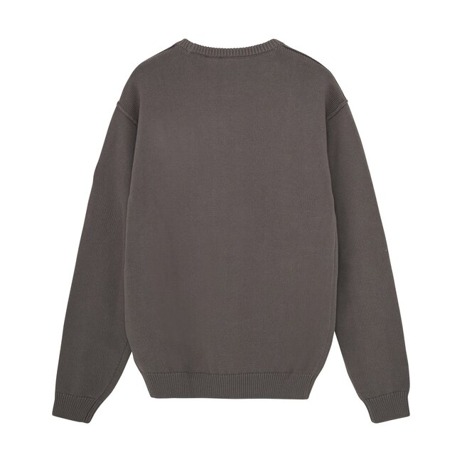 Rellix winter sweater jongens - grijs - loose fit, gebreid