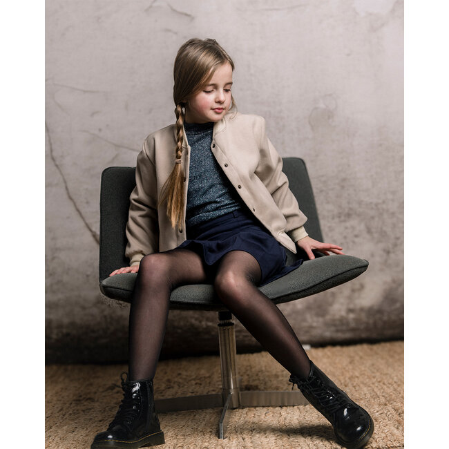 KIEstone winter bomberjas meisjes - zand - Sam