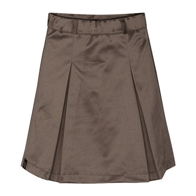 KIEstone winter rok meisjes - taupe - Els