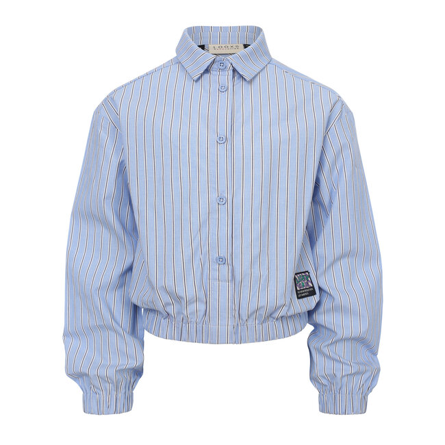 LOOXS 10sixteen winter blouse meisjes - blauw - gestreept